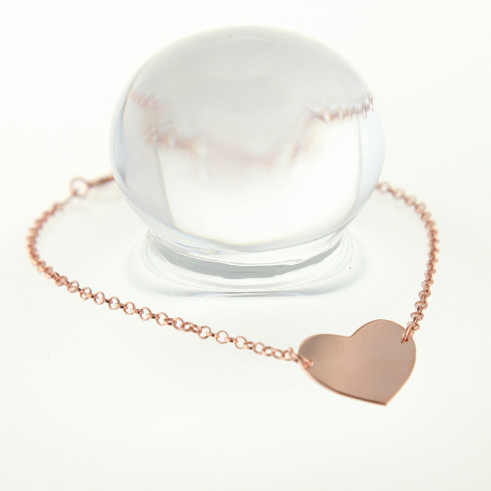 Borboleta Pink Gold Love Bracelet