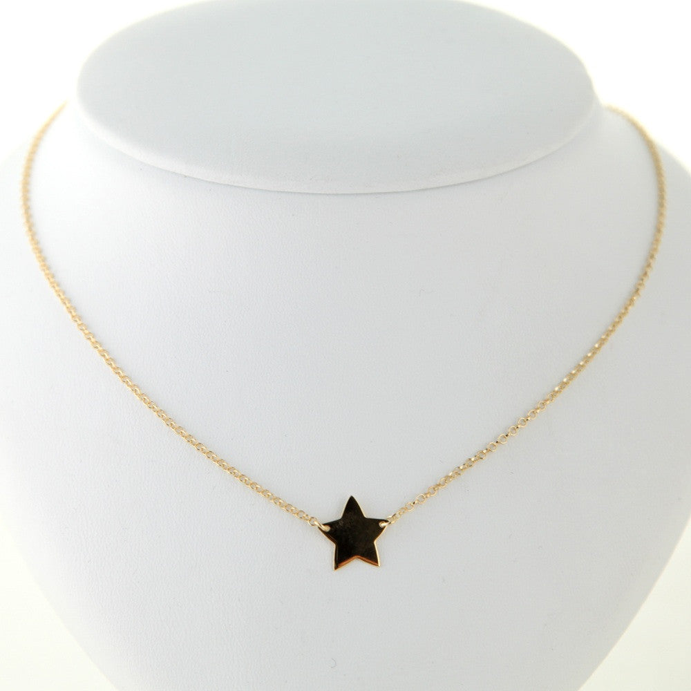 Borboleta Gold Star Necklace