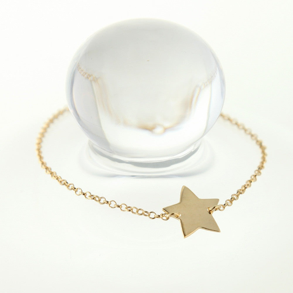 Borboleta Gold Star Bracelet
