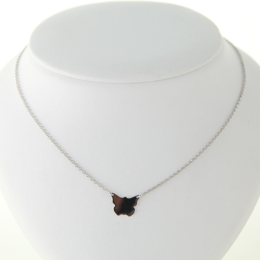 Borboleta Silver Butterfly Necklace